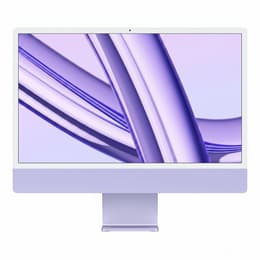 iMac 24" (2023) Apple M3 mit 8‑Core CPU 10-core GPU - 256 GB SSD - 8 GB QWERTY - Englisch Standardglas