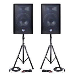 Bm Sonic PACK Sono BMS-1812 2400W SUB Actif 46cm - 2 enceintes 30cm + Câbles PA-Lautsprecher