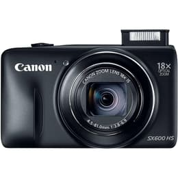 Kompakt Kamera PowerShot SX600 HS - Schwarz + Canon Canon Zoom Lens 18x IS 4,5-81,0mm f/3,8-6,9 f/3.8-6.9