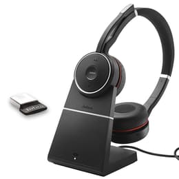 Jabra Evolve 75 SE Kopfhörer Noise cancelling wireless mit Mikrofon - Schwarz
