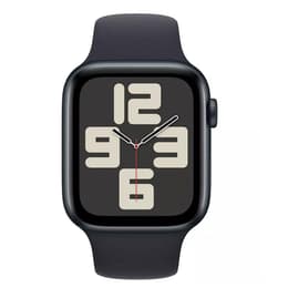 Apple Watch Series SE 2 (2022) GPS 44 mm - Aluminium Mitternacht - Sportarmband Midnight