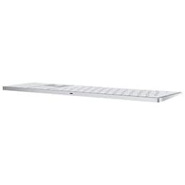 Magic Keyboard (2017) mit Ziffernblock Wireless - Silber - AZERTY - Französisch