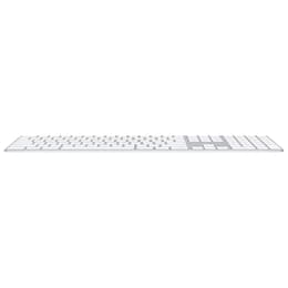 Magic Keyboard (2017) mit Ziffernblock Wireless - Silber - AZERTY - Französisch