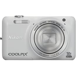 Kompakt Kamera Coolpix S6600 - Weiß f/3