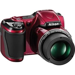 CoolPix L820 - Rot + Nikon Nikkor 30X Optical Zoom 22.5-675 mm f/3-5.8 f/3-5.8