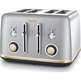 Toaster Breville VTT929 4 Schlitze - Silber