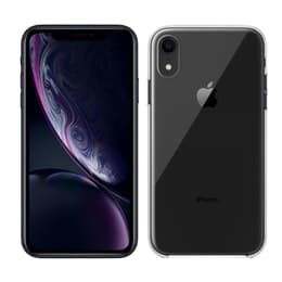 Bundle iPhone XR + Apple-Hülle (Transparent) - 128GB - Schwarz - Ohne Vertrag