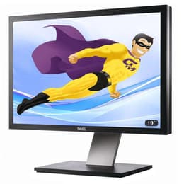 Bildschirm 19" LCD Ecran Plat PC 19" , LCD DELL P1911B 48cm 1440x900 R&eacute,glable DVI VGA HUB USB VESA