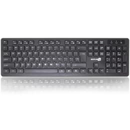 Simpletek Tastatur QWERTY Englisch Wireless MK-03B