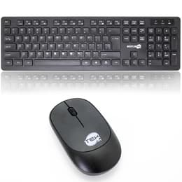 Simpletek Tastatur QWERTY Englisch Wireless MK-03B
