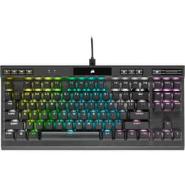 Corsair Tastatur AZERTY Französisch mit Hintergrundbeleuchtung K70 RGB TKL