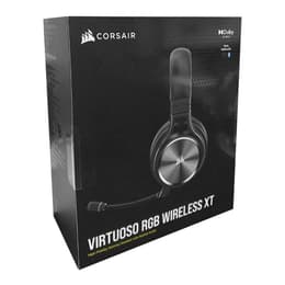 Corsair Virtuoso RGB Wireless XT Kopfhörer Noise cancelling gaming verdrahtet + kabellos mit Mikrofon - Schwarz