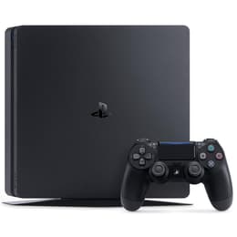 PlayStation 4 Slim 1000GB - Schwarz + Red Dead Redemption II