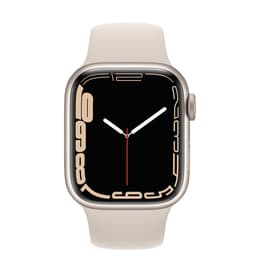 Apple Watch Series 7 (2021) GPS + Cellular 41 mm - Aluminium Polarstern - Sportarmband Polarstern