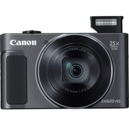 Kompakt Kamera PowerShot SX620 HS - Schwarz + Canon Zoom Lens 25X 4.5-112.5mm f/3.2-6.6 f/3.2-6.6