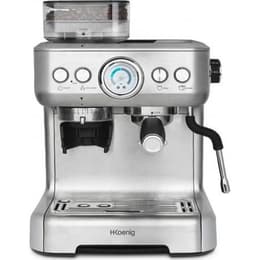 Kaffeemaschine mit Mühle H.Koenig Expro980 2,7L - Grau