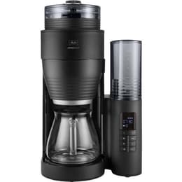 Kaffeemaschine Nespresso kompatibel Melitta AromaFresh 1021.01 1,38L - Schwarz