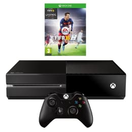 Xbox One 500GB - Schwarz + FIFA 16 Ultimate Team Legends