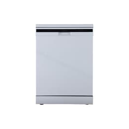 Freistehende Geschirrspüler 59.8 cm Brandt DWF137DW - 12 bis 16 Gedecke