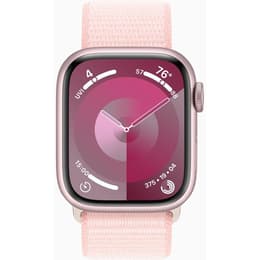 Apple Watch Series 9 (2023) GPS 45 mm - Aluminium Rosé - Sport loop Rosé