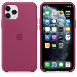 Apple-Silikon Case iPhone 11 Pro Max - Silikon Granatrot