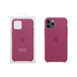 Apple-Silikon Case iPhone 11 Pro Max - Silikon Granatrot