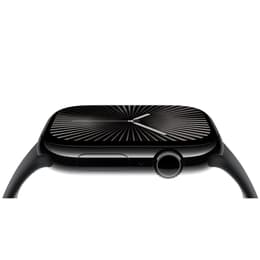 Apple Watch Series 10 (2024) GPS + Cellular 42 mm - Titan Schiefer - Sportarmband Schwarz