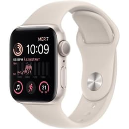 Apple Watch (Series SE) 2022 GPS + Cellular 40 mm - Aluminium Polarstern - Sportarmband Polarstern