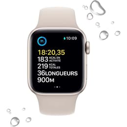 Apple Watch Series SE 2 (2022) GPS + Cellular 40 mm - Aluminium Polarstern - Sportarmband Polarstern