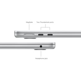 MacBook Air 13" (2024) - Apple M3 mit 8‑Core CPU und 8-core GPU - 8GB RAM - SSD 256GB - QWERTZ - Deutsch