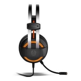 Kode 7.1 Virtual Nxkromkde Kopfhörer gaming mit kabel mit Mikrofon - Schwarz/Orange
