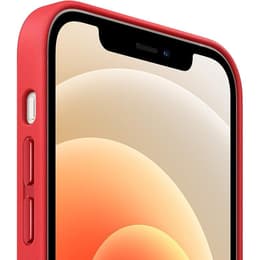 Apple-Leder Case iPhone 12 mini - Magsafe - Leder Rot