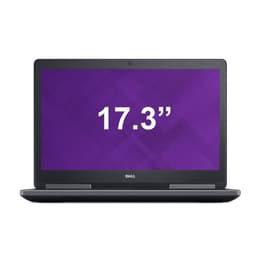 Dell Precision 7720 17" Core i7 2.9 GHz - SSD 512 GB - 32GB AZERTY - Französisch