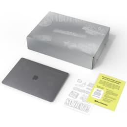 MacBook Air Mit Aufkleberspuren 13" (2020) - Apple M1 mit 8‑Core CPU und 16-core GPU - 8GB RAM - SSD 256GB - Display mit Nanotextur - AZERTY - Französisch