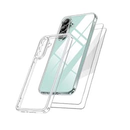 Hülle Galaxy A26 und 2 schutzfolien - TPU - Transparent