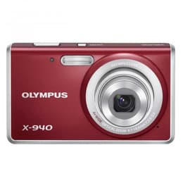 Kompakt Kamera Digital X-990 - Rot + Olympus Olympus Lens 5x Wide Optical Zoom 4.7-23.5mm f/2.8-6.5 f/2.8-6.5
