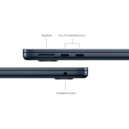 MacBook Air 15" (2024) - Apple M3 mit 8‑Core CPU und 10-core GPU - 8GB RAM - SSD 256GB - QWERTZ - Deutsch