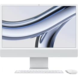 iMac 24" (2023) Apple M3 mit 8‑Core CPU 10-core GPU - 1 TB SSD - 24 GB AZERTY - Französisch Standardglas