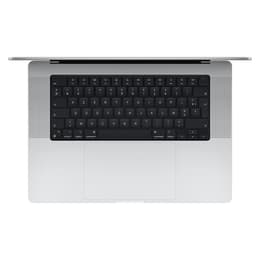 MacBook Pro 16" (2021) - Apple M1 Max mit 10‑Core CPU und 32-core GPU - 32GB RAM - SSD 1000GB - AZERTY - Französisch