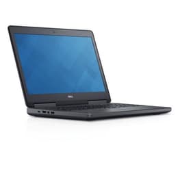 Dell Precision 7520 15" Core i7 2.7 GHz - SSD 512 GB - 16GB AZERTY - Französisch