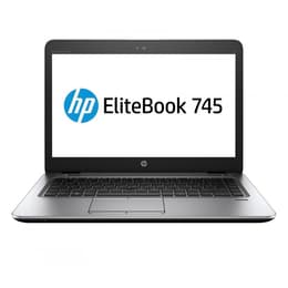 HP EliteBook 745 G4 14" A10 2.4 GHz - SSD 256 GB - 8GB QWERTY - Schwedisch