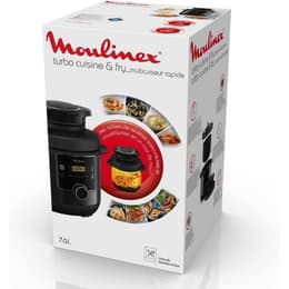 Multifunktionsküche Moulinex Turbo & Fry EPC52 7,5000L -Grau/Schwarz