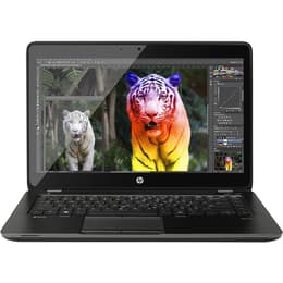 HP ZBook 14 14" Core i7 2.1 GHz - SSD 256 GB RAM 16 GB AZERTY - Französisch