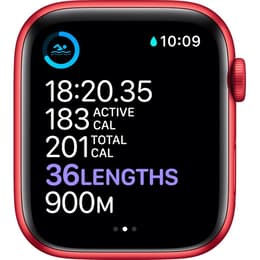 Apple Watch Series 9 (2023) - (Band nicht enthalten) - GPS 41 mm - Rot Aluminium