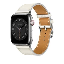 Apple Watch (2021) GPS + Cellular 45 mm - Rostfreier Stahl Silber