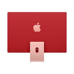 iMac 24" (2021) Apple M1 mit 8‑Core CPU 7-core GPU - 512 GB SSD - 16 GB QWERTY - Italienisch Standardglas