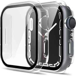 Hülle Apple Watch Series 7 - 45 mm - Kunststoff - Transparent