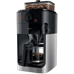Kaffeemaschine mit Mühle Nespresso kompatibel Philips HD7767 / 00 1,2000L - Schwarz