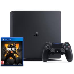 PlayStation 4 Slim 1000GB - Schwarz + Call of Duty: Black Ops 4