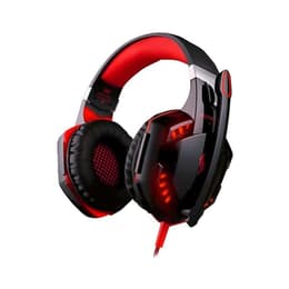 Kotion Each G2000 Kopfhörer gaming mit kabel mit Mikrofon - Rot/Schwarz